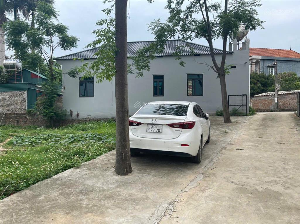 Chính chủ 60,8m2 full thổ cư lập trí minh trí sóc sơn ô thửa vuông vắn đường 2 ôtô tránh rộng