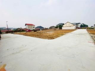 Cc bán lô góc 80m2 mt5.25m, nở hậu 5.8m full thổ cư tại thanh lại phù linh. 1km ra thị trấn sóc sơn