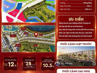 Bán shophouse tla tại vinhomes royal island, căn 108m2 xây 4 tầng chỉ từ 12,8 tỷ