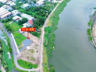 Ngay sát mặt tiền sông vàm thuật. lô đất 227m2 thổ cư. đường 12 mét, cực đẹp. 13.5 tỷ