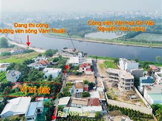 Bán đất gần sông vàm thuật. đường dự phóng 20m. 172m2 giá 8 tỷ