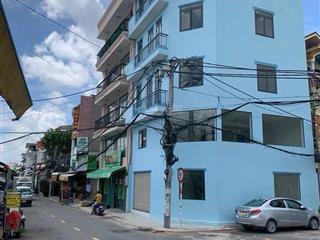 Bán toà nhà góc 2mt đường an phú đông 1 ngay đoạn chợ kinh doanh sầm uất, đường 10m