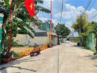 Lô đất 10x25=250m2 full thổ cư. vườn lài. an phú đông. gần gò vấp. giá 10.7 tỷ