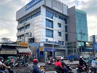 Toà nhà 6 tầng 2mặt tiền hà huy giáp gần cầu an lộc. đang cho sacombank thuê.