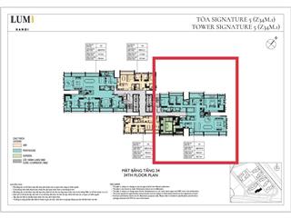Bán penhouse vip trực tiếp diện tích lớn nhất lumi hà nội cua singapore view pháo hoa mỹ đình
