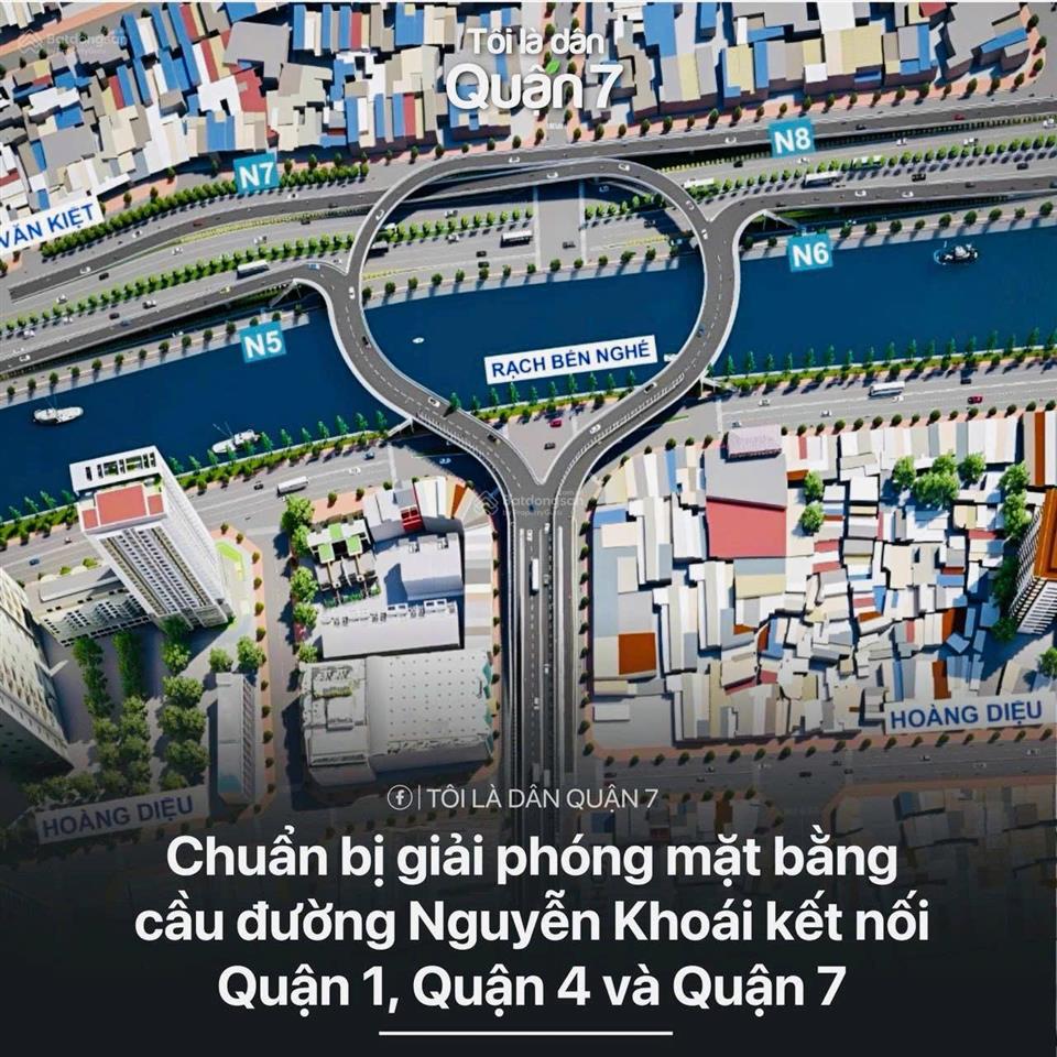 Chính chủ bán lô đất ngang 8m x 28m giá 24 tỷ  đường trần xuân soạn phường tân hưng quận 7.