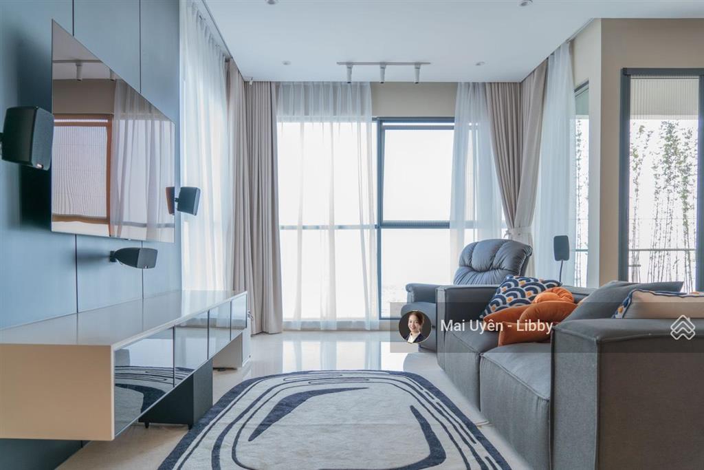 Bán 3 phòng ngủ q2 thảo điền  128m2 thang máy riêng view sông giá 22 tỷ  đầy đủ nội thất