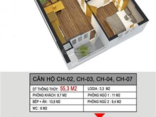 Chính chủ cần bán căn 2pn cc 536a minh khai view times