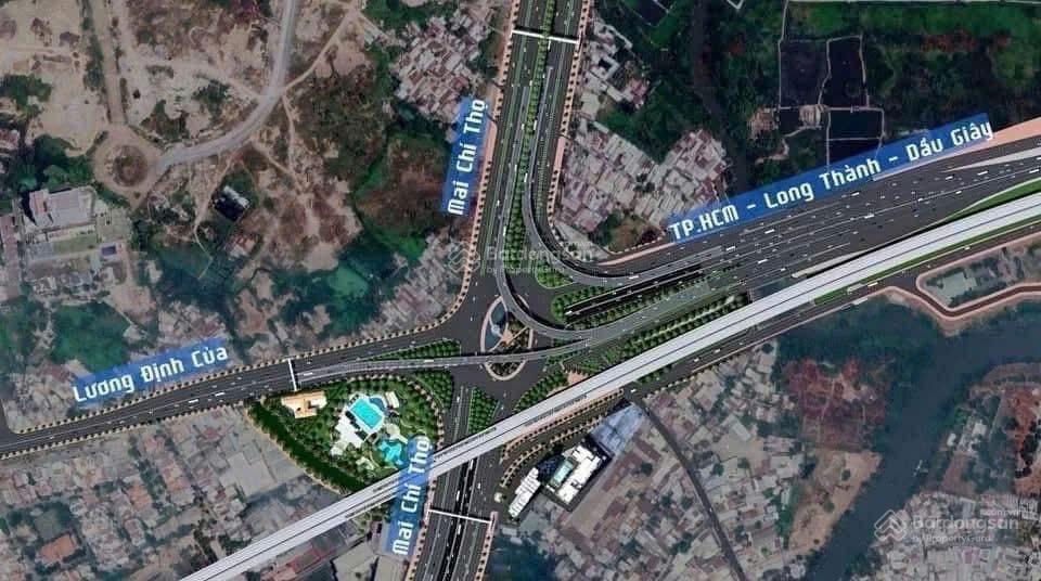 Lô đất mặt tiền nguyễn thị định lộ giới 40m xây cao 7 tầng