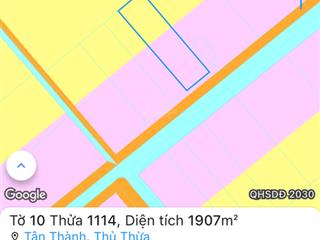 Bán đất thủ thừa long an. giá tốt