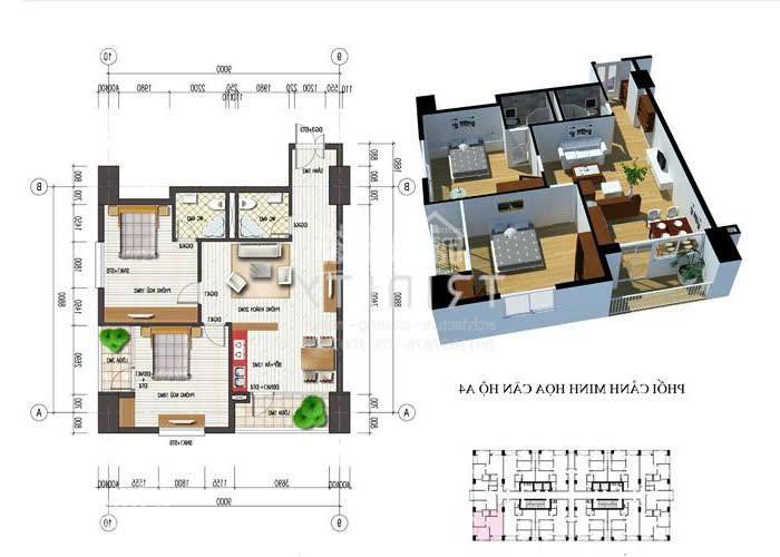 Bán căn hộ chung cư tại khu đô thị văn khê, hà đông, hà nội, 5,6 tỷ, 91,2 m2