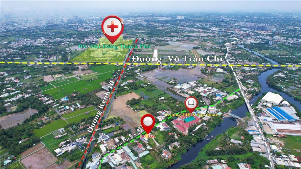 Chính chủ bán nền góc 2 mặt tiền 392.6m2 giá 11.050 tỷ còn thương lượng. ngay trường cấp 2 tân nhựt