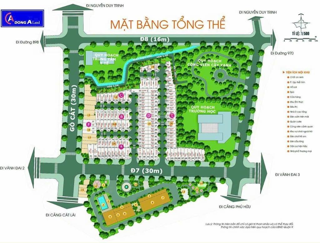 Bán nhanh 102 đất nền hẻm xe hơi, chung cư ricca đường gò cát phú hữu quận 9 giá 6,2 tỷ