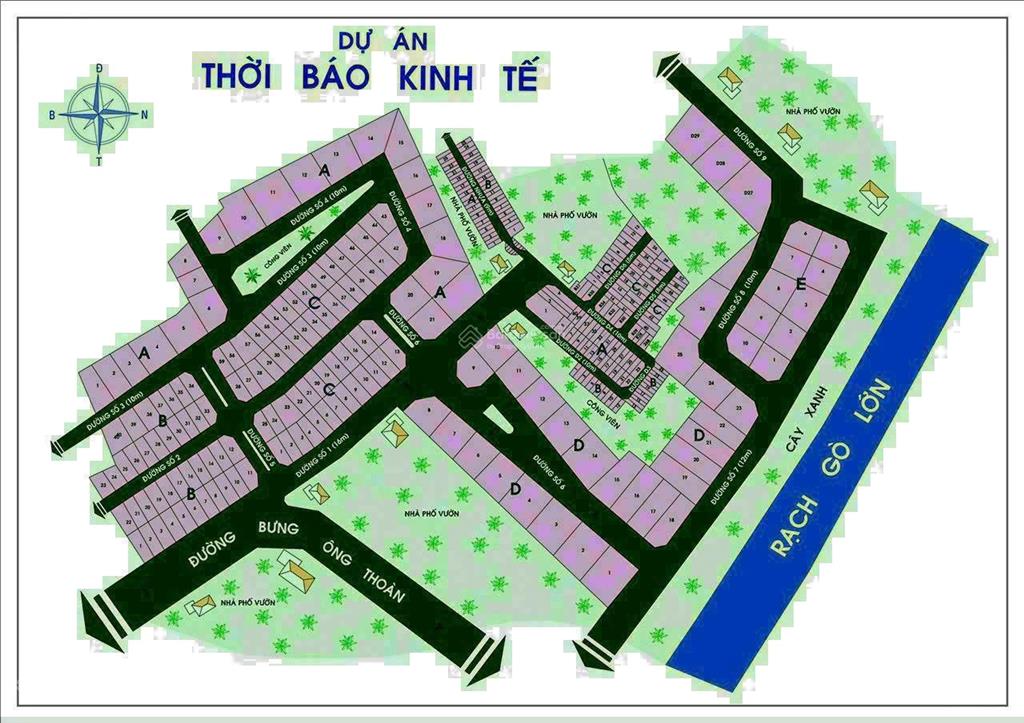 Bán nhanh 448m khu thời báo kinh tế ngay villa park bưng ông thoàn quận 9 giá tốt