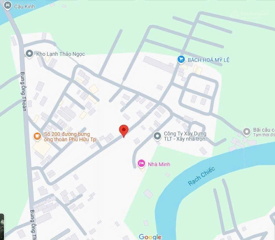 Bán nhanh lô đất 99m ngang 4.3m đường xe hơi thông thoáng cách bưng ông thoàn tầm 30m giá 5,6 tỷ