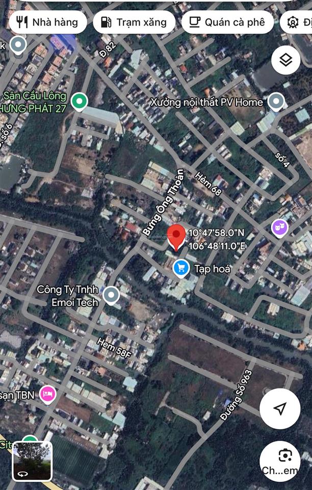 Bán nhanh 420m hẻm 68 bưng ông thoàn quận 9 giá 45 tr/m sổ riêng