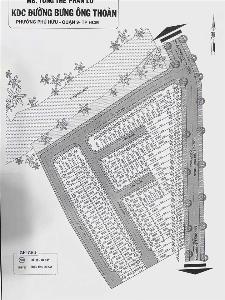 Bán gấp lô đất 81.7m2 khu dân cư vạn phát đạt đường bưng ông thoàn giá 5.6 tỷ