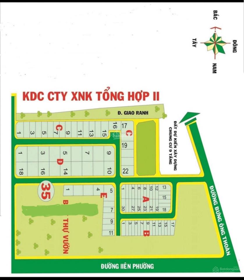 Chính chủ bán đất xuất nhập khẩu 129m2 giá 7.7 tỷ