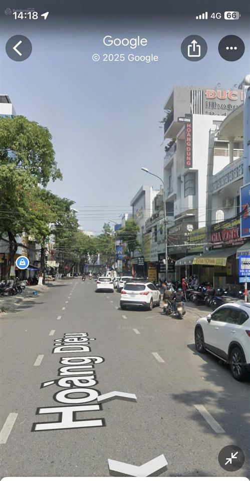 Bán nhà 4 tầng mt đường hoàng diệu, cách nguyễn văn linh 100m. dt 102m2 ngang 5m2.  0935 322 ***