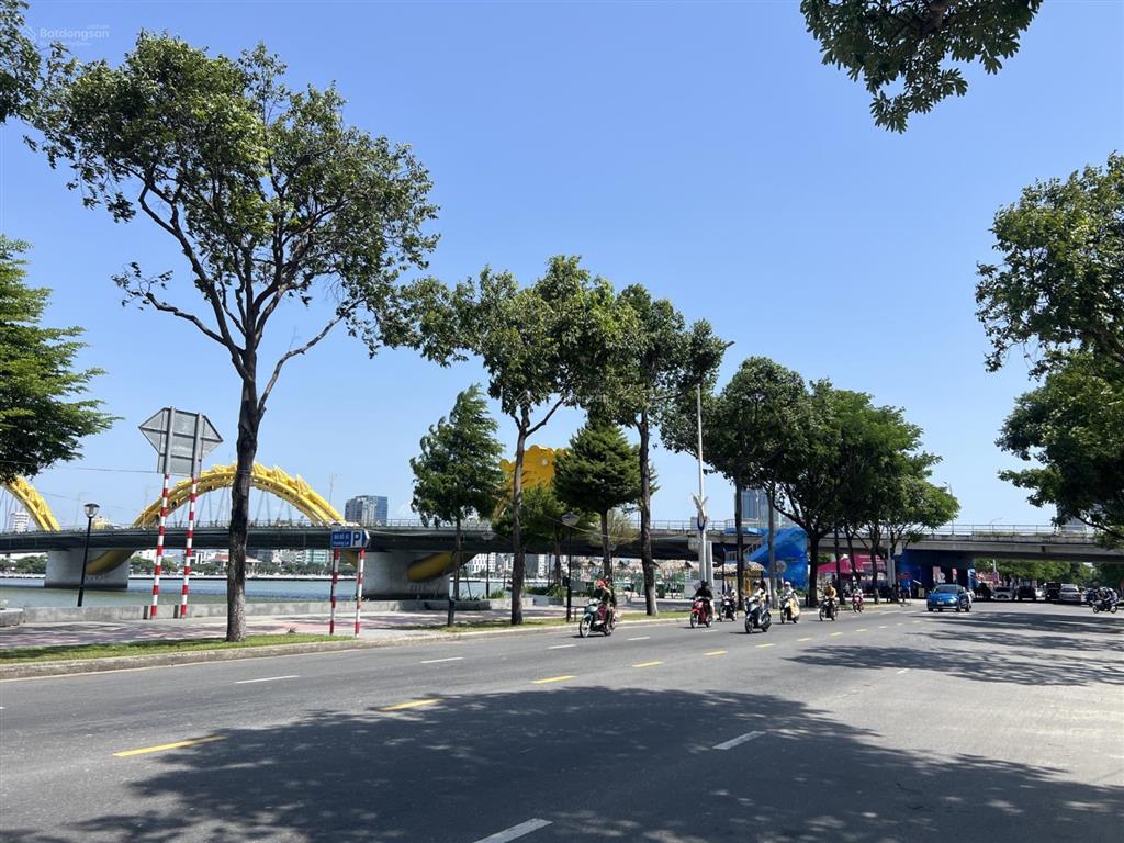 Chuyển nhượng 3 lô đất mặt tiền 15m trần hưng đạo  vị trí đắc địa, view sông hàn, gần cầu rồng