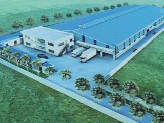 Cho thuê nhà xưởng đang xây dựng xã trừ văn thố, bàu bàng, bình dương