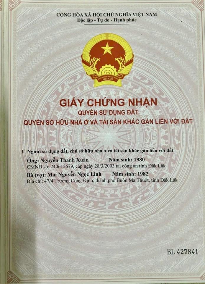 Lô đất khu vip 23ha  8,88x24,25m tại tp. gia nghĩa, đắk nông full thổ cư 2,389 tỷ  0901 909 ***