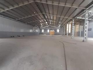 Nhà xưởng cho thuê đường tô ngọc vân , thạnh xuân , quận 12 , dt 1,300m2 , giá 60tr/th
