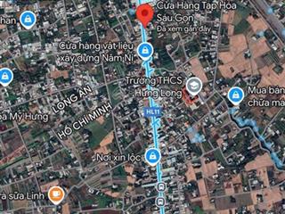Chính chủ gửi bán rẻ 179m2 đất ở mặt tiền đường đoàn nguyễn tuấn xã hưng long, bình chánh giá 6 tỷ.