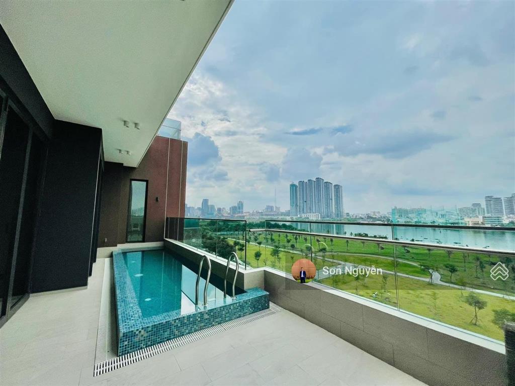 Chuyển nhượng pool villa the river  phiên bản giới hạn chỉ 12 căn  thang riêng  hồ bơi riêng