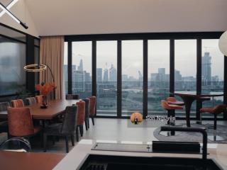 Bán căn penthouse the river thủ thiêm  bàn giao full nội thất cao cấp  tầm view đỉnh nhất dự án