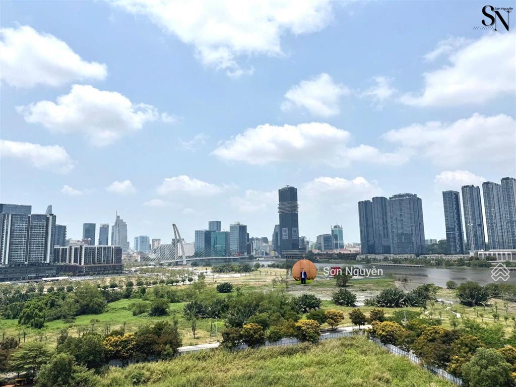 Chuyển nhượng 2pn the river thủ thiêm  view trực diện sông & q1  đã có sổ