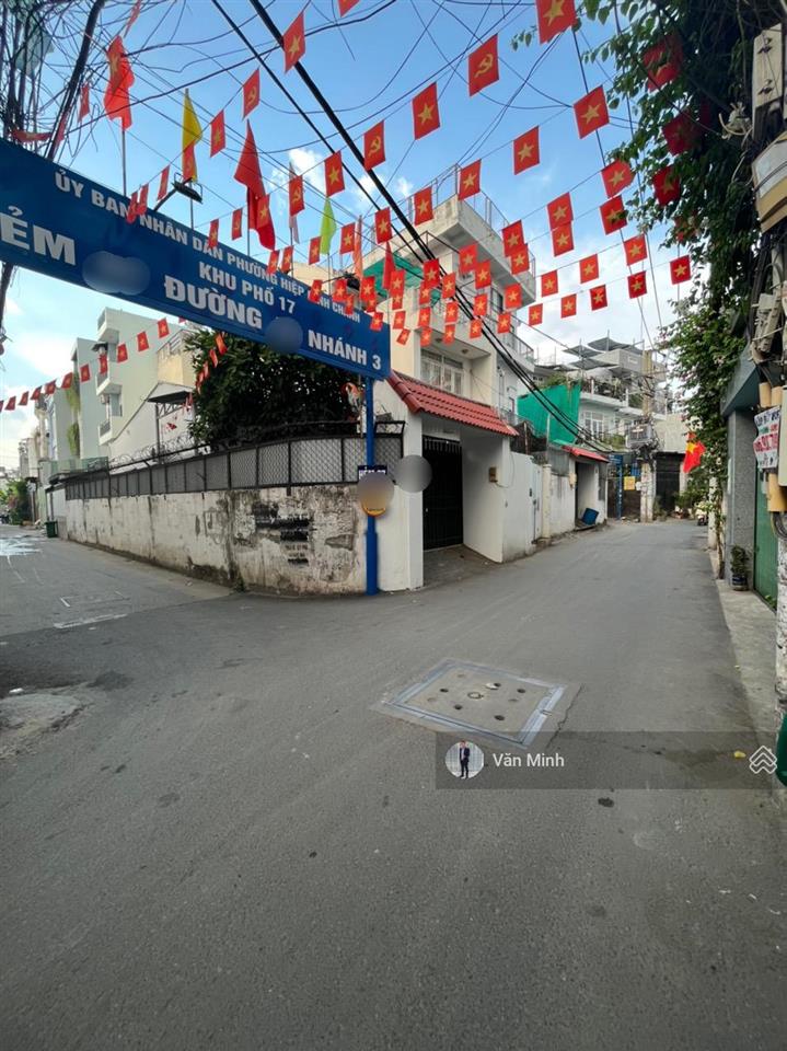Bán nhà hẻm xe hơi 97 đường số 48 phường hiệp bình chánh thủ đức 4x18m 1 trệt 1 lầu 2pn 3wc 6,79 tỷ
