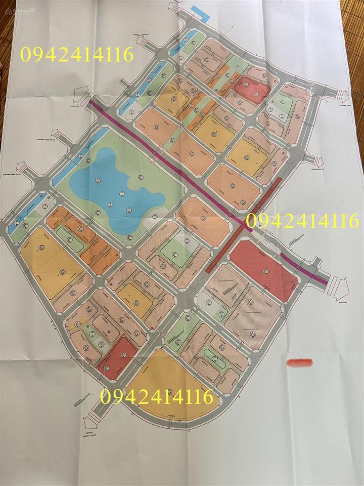 Cần bán lô đất dịch vụ 60m2, mặt tiền 5m đường đã bốc thăm vị trí lô