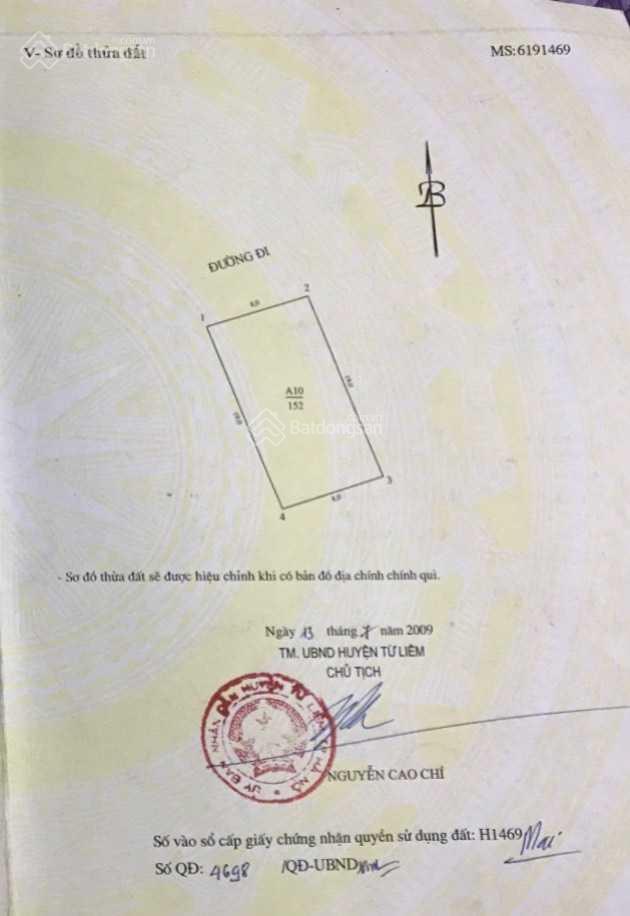 Bán lô đất đấu giá khu 3 ha đức diễn, phường phú diễn, tp hà nội, mặt tiền 8m đường to 17m