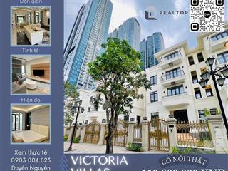 Biệt thự victoria, vinhomes golden river ba son, 135 triệu, 225m2, 5 tầng, ntcb phù hợp kinh doanh