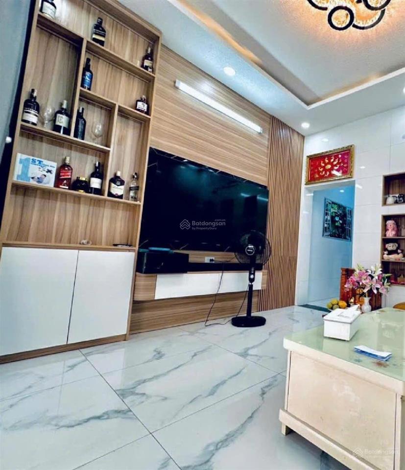 Tặng hết nội thất xịn. nhà hẻm quang trung, chợ cầu gò vấp, gần chùa yên tĩnh, không khí thanh tịnh