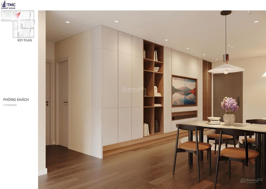 Bán nhanh trong ngày! căn 3pn tmc smart home 85m² chỉ 7,96 tỷ full nội thất hướng nam