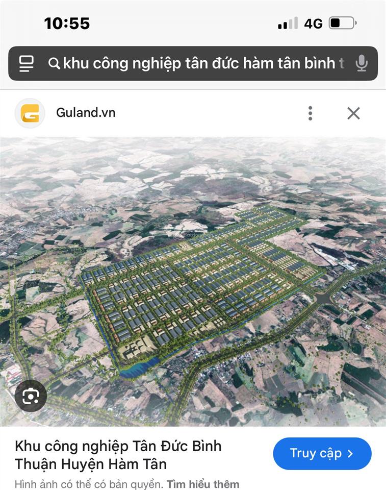Bán đất thổ cư quốc lộ 1a  hàm tân  bình thuận