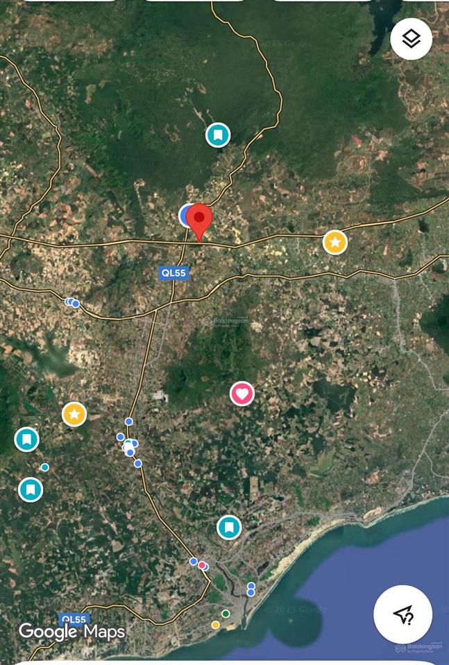 Bán 7,5 ha + nhà cấp 4 tại nút giao cao tốc + ql55. đất cln, chn + ont