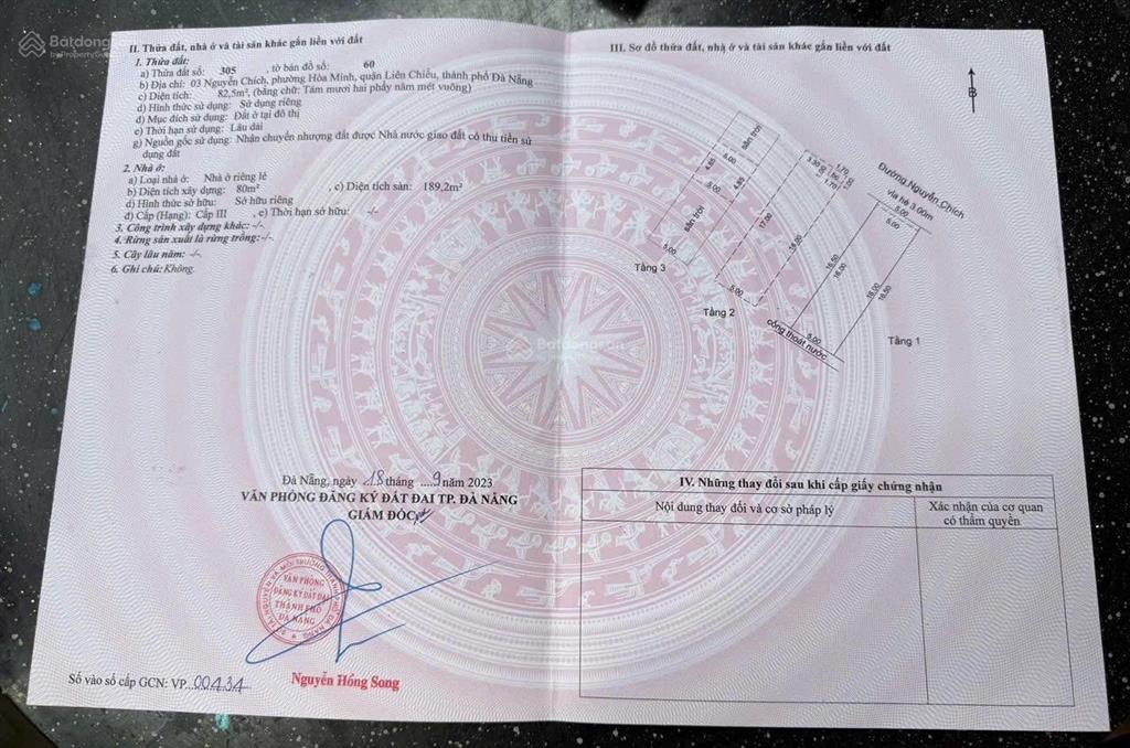 Bán nhà 3 tầng vip mt 03 nguyễn chích  full nội thất hiện đại