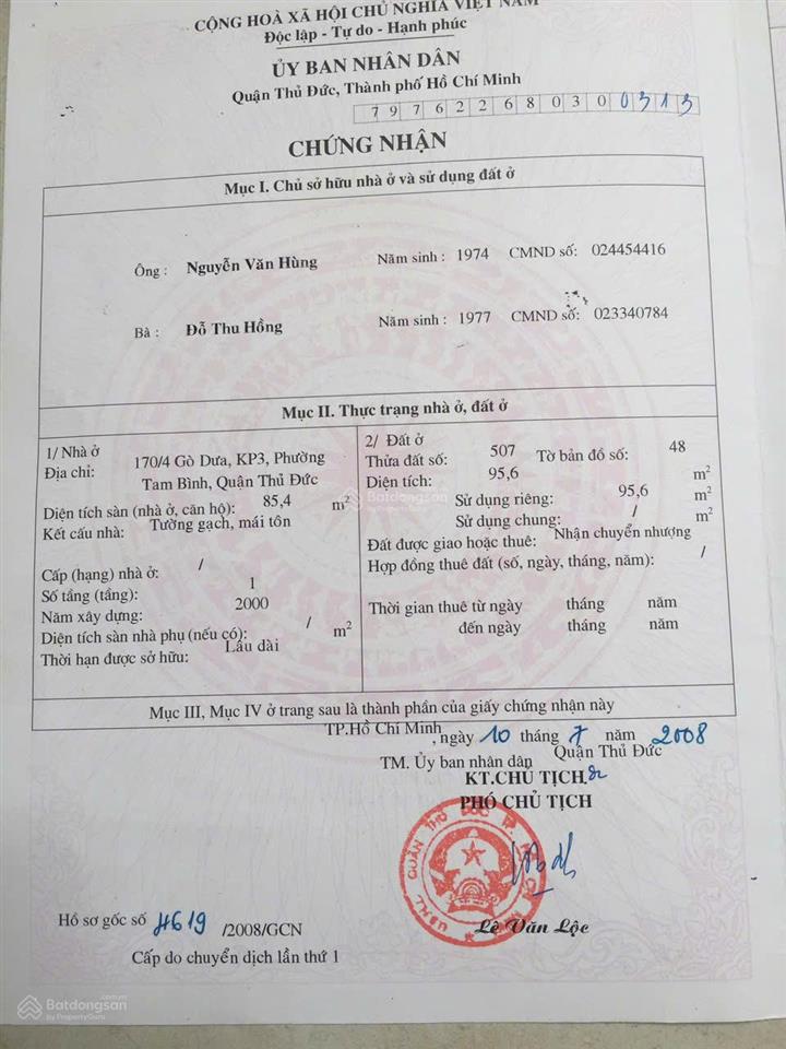 Bán nhà riêng đẹp, nhiều tiện ích tại đường 10, thủ đức, 4,7 tỷ, 95,6m2