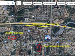 Bán nền biệt thự đẹp 420m2, 14x30m vuông vức đường 12m, trục đường nhiều nhà mới giá 55 tr/m2