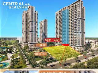 Căn góc 3pn view công viên, bể bơi giá tốt nhất masteri trinity square, chỉ 55 tr/m2