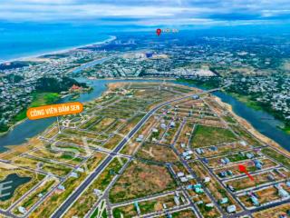 Chào bán nam hoà xuân lô ven sông hướng đông nam 110m2, đối lưng trục thông gần công viên đầm sen