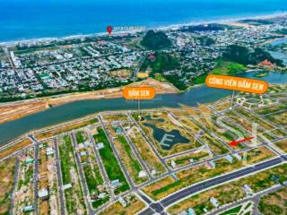 Chào bán ngay khu nam hòa xuân lô đầm sen view công viên tuyệt đẹp