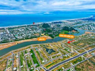 Chào bán nam hòa xuân lô đầm sen ven sông view ngũ hành sơn, giữa 2 công viên lớn tuyệt đẹp.