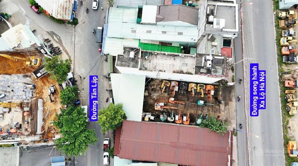 Bán đất 2 mặt tiền, trong lõi làng đại học, mặt tiền đường tân lập, đông hòa, tp.dĩ an