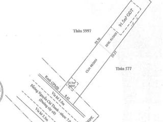 Bán hai lô đất liền kề mặt đường nguyễn chí thanh, tp thuận an, bình dương. đt 965m2 giá 37.5 tỷ