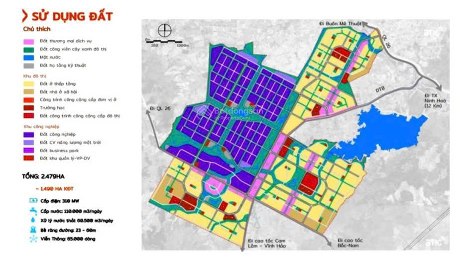 Chính chủ bán đất quốc lộ 26 ninh hòa khu công nghiệp ninh xuân 866m2 chỉ 1 tỷ 330