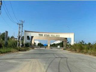 Bán gấp lô đất đẹp mặt tiền đường 40m dự án the star village nhà bè chỉ 50 triệu/m